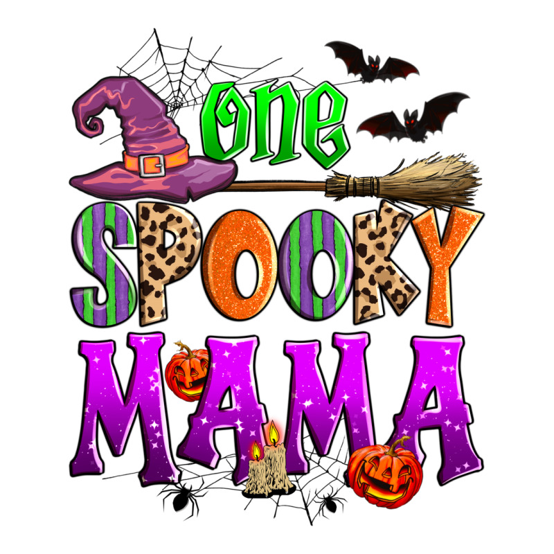 One Spooky Mama Ladies Tee by Zillion Design Studio | Teevron