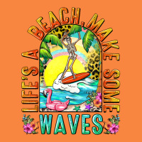 Life's A Beach Make Some Waves Premium Sweatshirt | Teevron