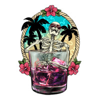 Summer Skeleton Cocktail Premium Sweatshirt | Teevron