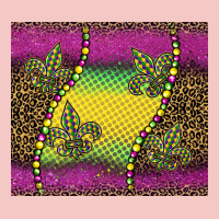 Mardi Gras  Leopard Pink Glitter Urban Heavy Tee | Teevron
