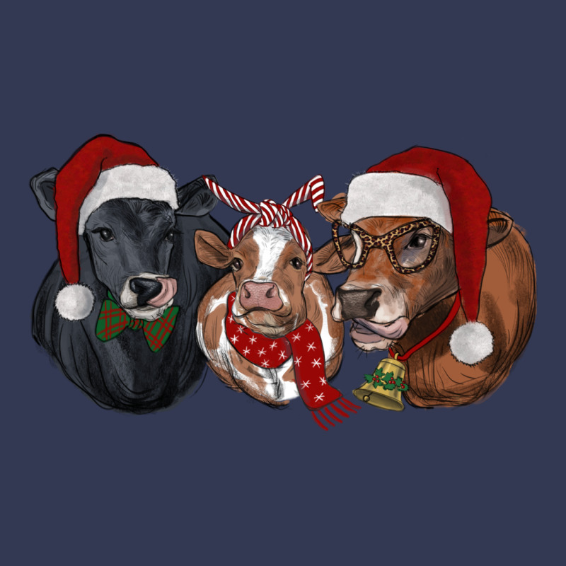 Christmas Heifers Heavyweight Hoodie by RanaPortraitStore | Teevron