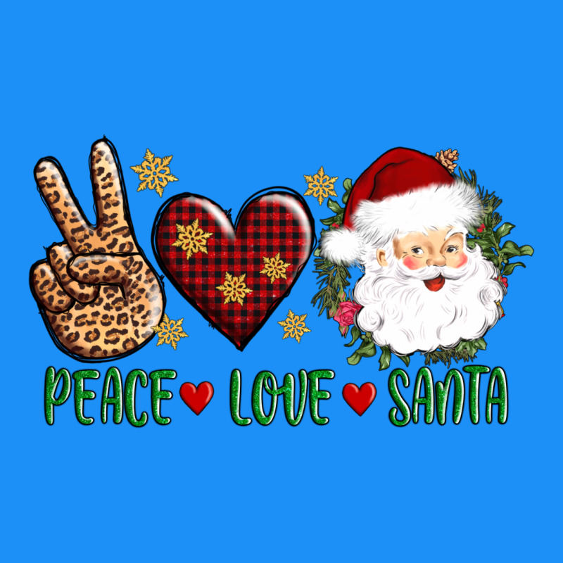Peace Love Santa Classic Tee by AdoDesignShop | Teevron