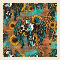 Faith Cross Seamless Pattern Premium Tee | Teevron