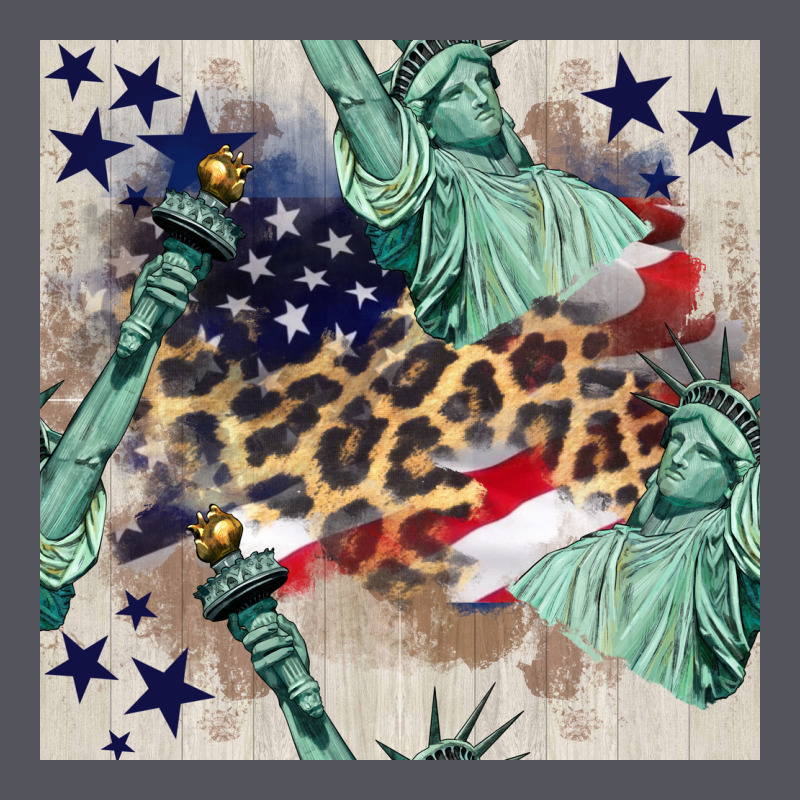 Statue Of Liberty Leopard Vintage Hoodie by BundleAndBundleShop | Teevron
