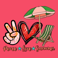 Peace Love Summer Premium Sweatshirt | Teevron