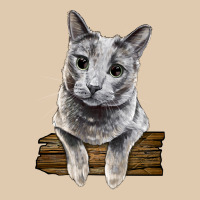 Russian Blue Cat Face Heavyweight Sweatshirt | Teevron