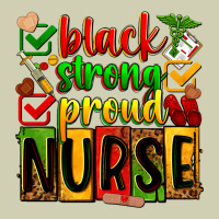 Black Strong Proud Nurse Juneteeenth Heavy Core Tee | Teevron