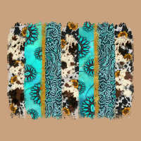 Gemstone Sunflower Cowhide Brushstroke Vintage Tee | Teevron