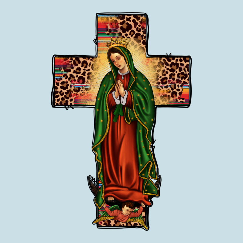 Our Lady Of Guadalupe Cros Ladies Tee by JahusDesignShop | Teevron