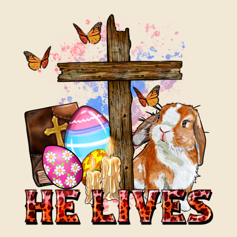 He Lives Easter Day Premium Tee by CowGirlArtShop | Teevron