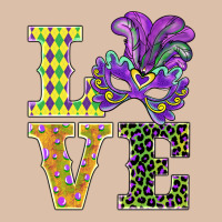 Mardi Gras Love Mask Urban Heavy Tee | Teevron