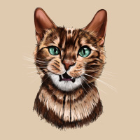 Bengal Cat Face Heavyweight Sweatshirt | Teevron