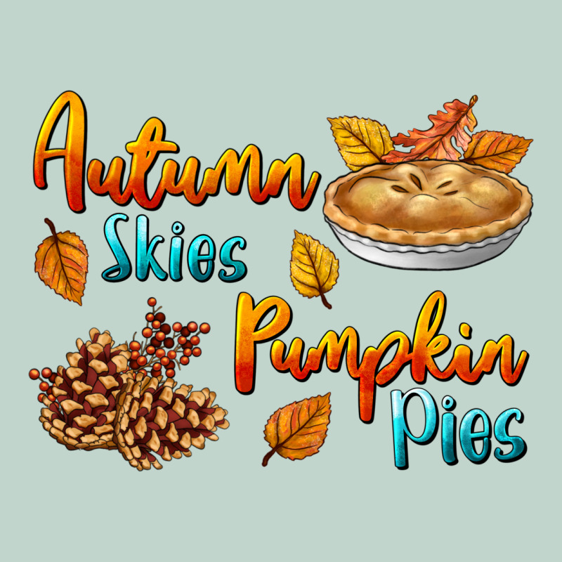Autumn Skies Pumpkin Pies Zipper Hoodie by BundleAndBundleShop | Teevron