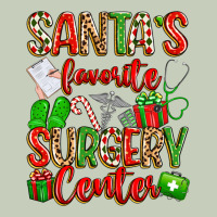 Santa's Favorite Surgery Center Png Sublimation De Ladies Tee | Teevron