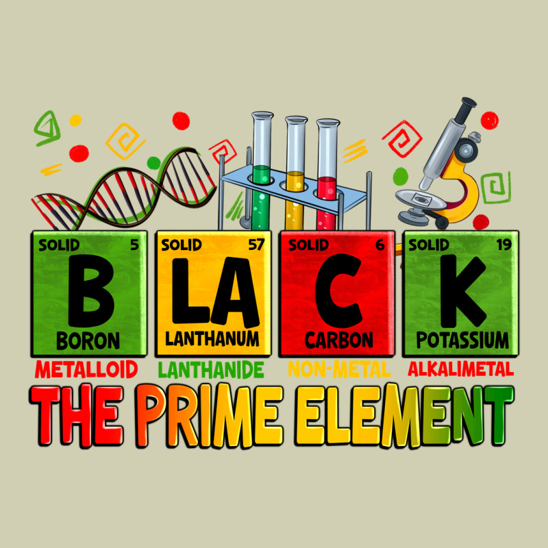 Black The Prime Element Juneteenth Heavy Core Tee by Zillion Design Studio | Teevron