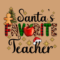 Santa's Favorite Teacher Vintage Tee | Teevron