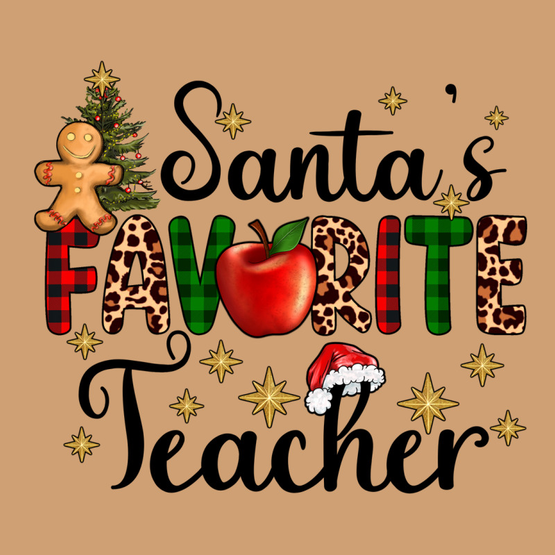 Santa's Favorite Teacher Vintage Tee by AdoDesignShop | Teevron