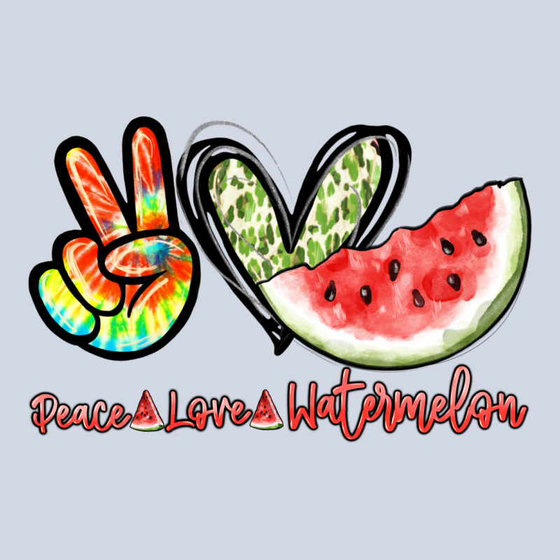 Peace Love Watermelon Premium Sweatshirt by NancyCooperArtShop | Teevron