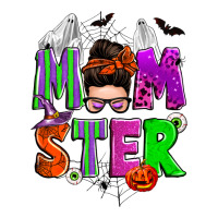 halloween momster messy bun | Teevron