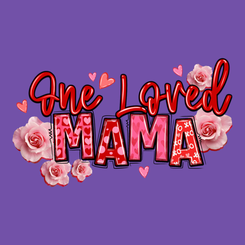 One Loved Mama Valentine's Day Premium Sweatshirt by texasbilliewilder | Teevron