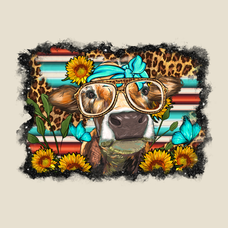 Sunflower Cow Olivia Urban Hoodie by OliviaCreatesArt | Teevron