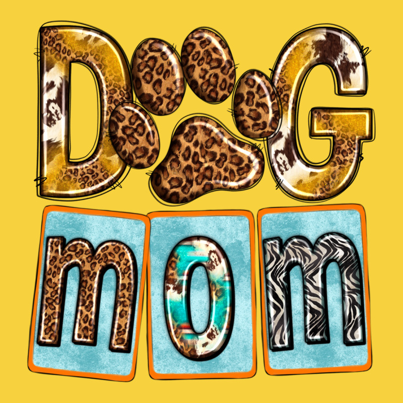 Dog Mom With Paw Premium Sweatshirt by texasbilliewilder | Teevron