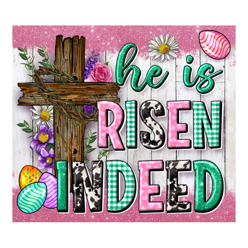 He Is Risen Indeed Tumbler Premium Tee by Neo Western | Teevron