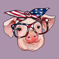 American Flag With Pig Heavyweight Hoodie | Teevron