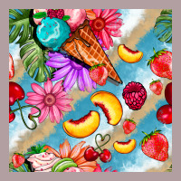 Flowers Ice Cream Fruit Vintage Hoodie | Teevron