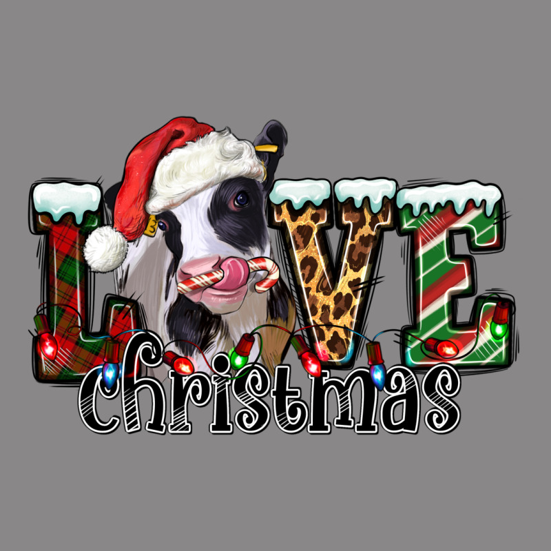 Love Christmas Cow Vintage Tee by Jasminsmagicworld | Teevron