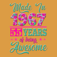 Made In 1967, 55 Years Of Being Awesome Urban Heavy Tee | Teevron