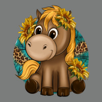 Cute Baby Horse Amd Sunflowers Premium Hoodie | Teevron