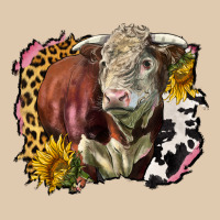 Hereford Bull Western Background Heavyweight Sweatshirt | Teevron