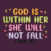 God Is Within Her She Will Not Fall Long Sleeve Tee | Teevron