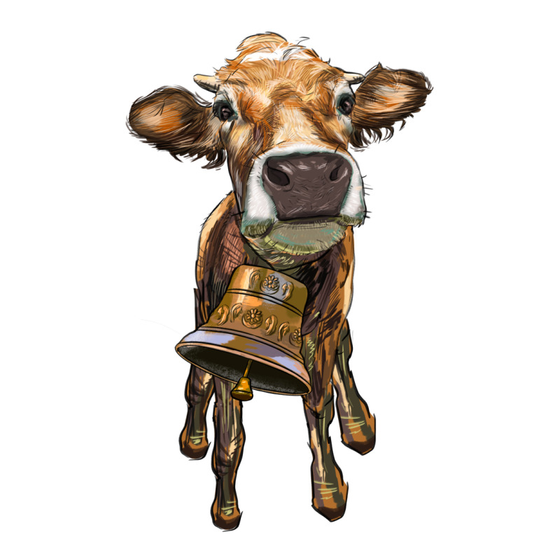 Heifer Cow With Cow Bell Ladies Tee by RanaPortraitStore | Teevron