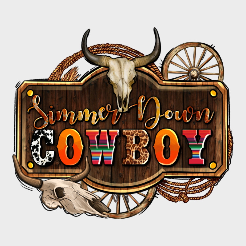 Simmer Down Cowboy Olivia Urban Hoodie by OliviaCreatesArt | Teevron