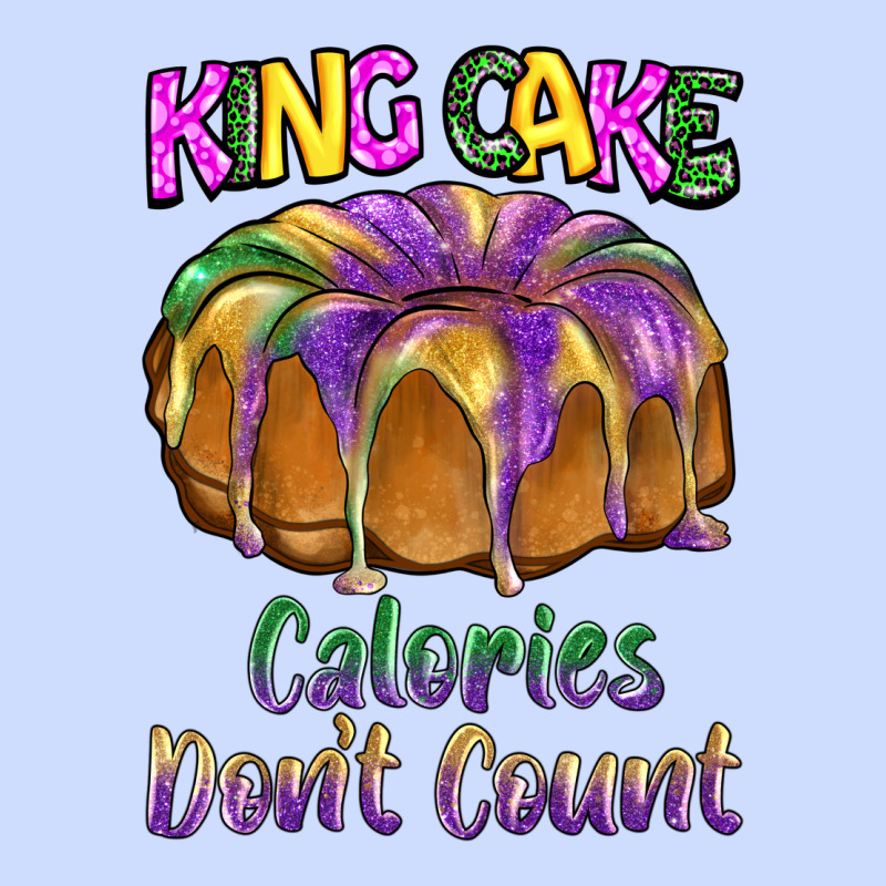 Mardi Gras King Cage Calories Don't Count Urban Heavy Tee by BarkalooDesign | Teevron