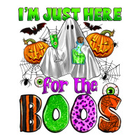 I'm Just Here For The Boos Ladies Tee | Teevron