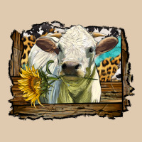 Charolais Heifer With Western Background Heavyweight Sweatshirt | Teevron