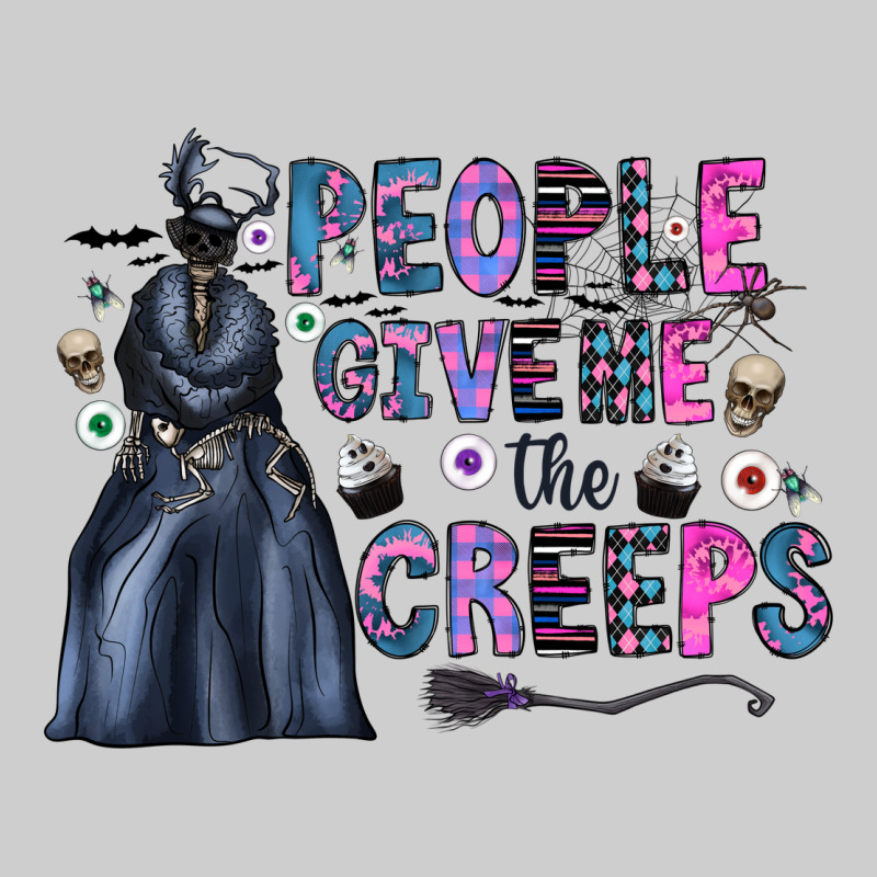 People Give Me The Creeps Premium Tee by CowhideDigitalArt | Teevron