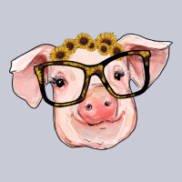 Sunflowers With Pig Heavyweight Hoodie | Teevron