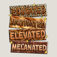 Educated Motivated Elevated Melanated Heavy Core Tee | Teevron