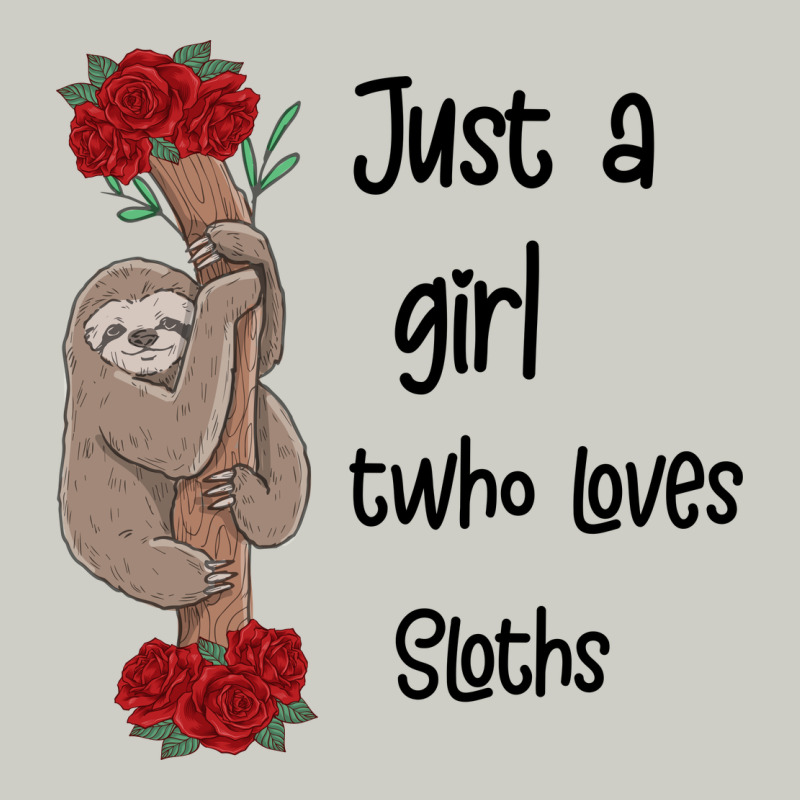 Just A Girl Who Loves Sloths Heavyweight Hoodie by Bettercallsaul | Teevron