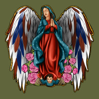 Angel Wing Lady Of Guadalupe 4th Of July Classic Tee | Teevron