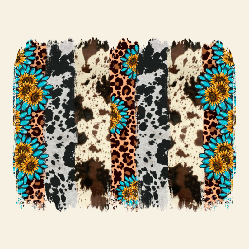 Cowhide Leopard Gemstone Brushstroke Vintage Tee by AdoDesignShop | Teevron