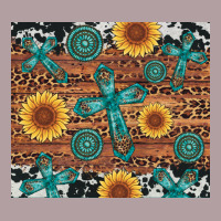 Cross Gemstone And Sunflower Vintage Hoodie | Teevron