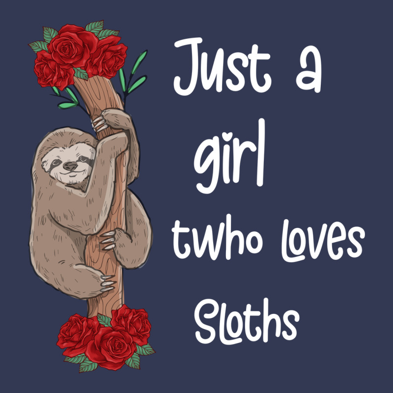Just A Girl Who Loves Sloths Heavyweight Hoodie by Bettercallsaul | Teevron