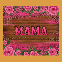 Floral Leopard Mama Tumbler Urban Heavy Tee | Teevron
