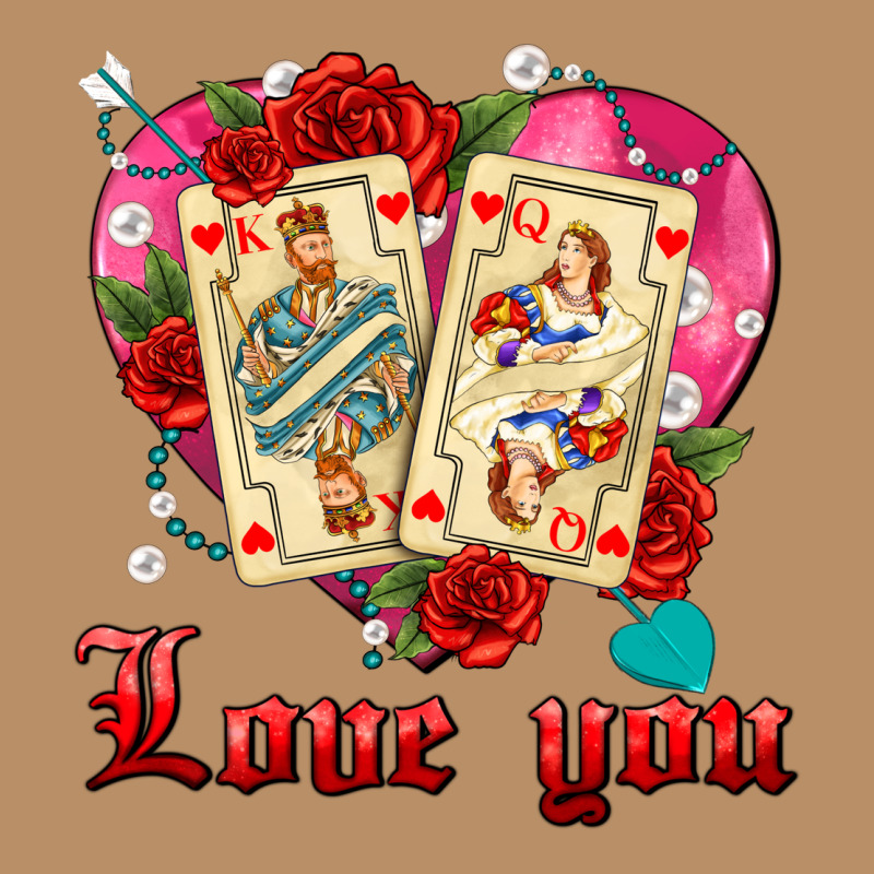 Love You Playing Cards Roses And Pearls Vintage Hoodie by AdoDesignShop | Teevron