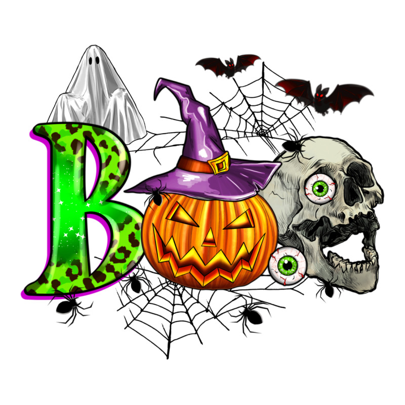 Boo Halloween Ladies Tee by Zillion Design Studio | Teevron